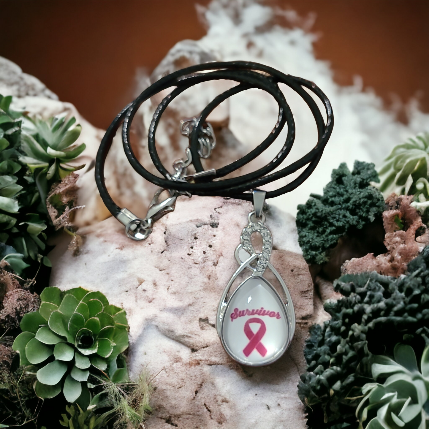 Antiphospholipid Syndrome Awareness Blood Drop Necklace