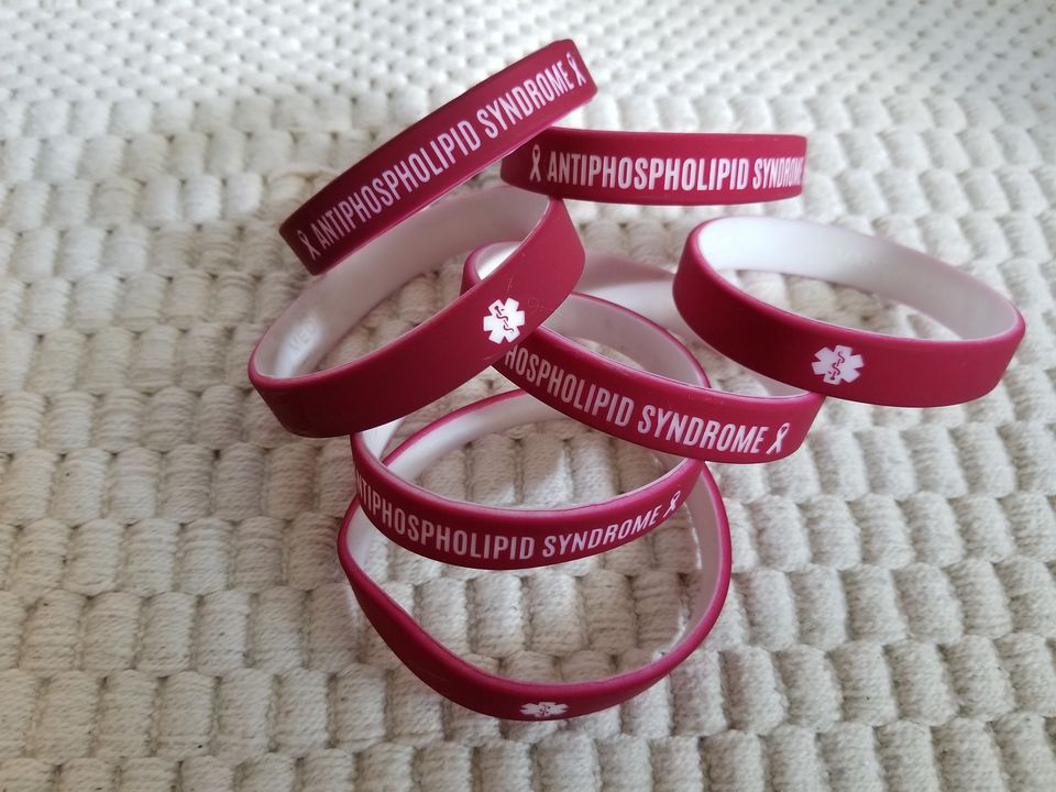 Medium Antiphospholipid Syndrome Silicone Bracelet
