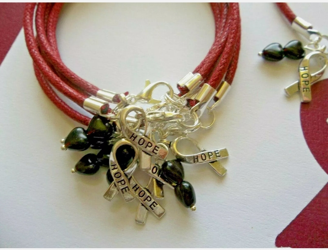 Antiphospholipid Syndrome Awareness Charm Bracelet