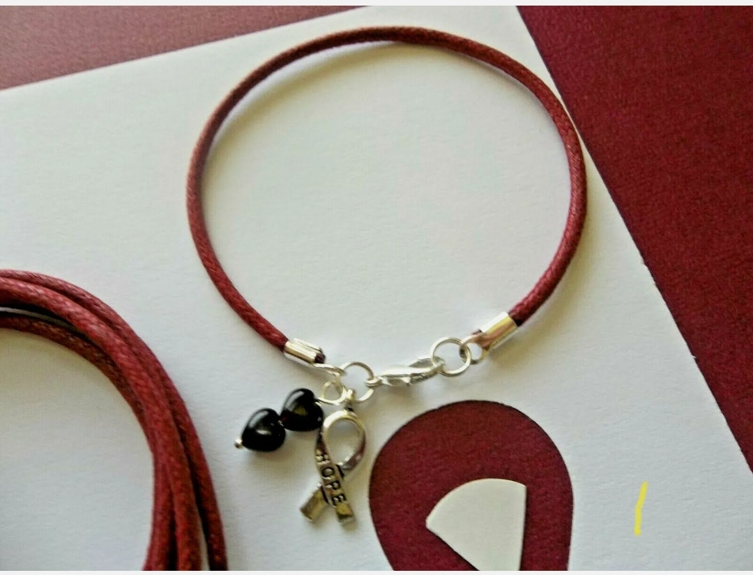 Antiphospholipid Syndrome Awareness Charm Bracelet