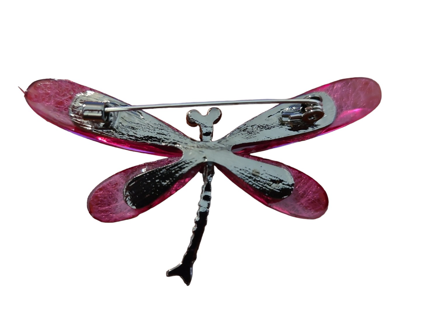 Pink Dragonfly Brooch