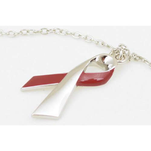 APS Ribbon Awareness Necklace
