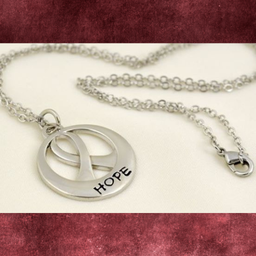 Ribbon of Hope Necklace