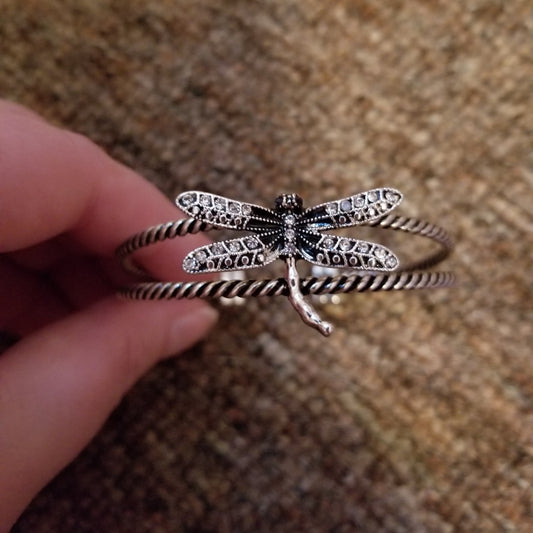 Dragonfly Cuff Bracelet