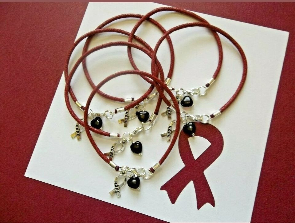 Antiphospholipid Syndrome Awareness Hope Charm Bracelet