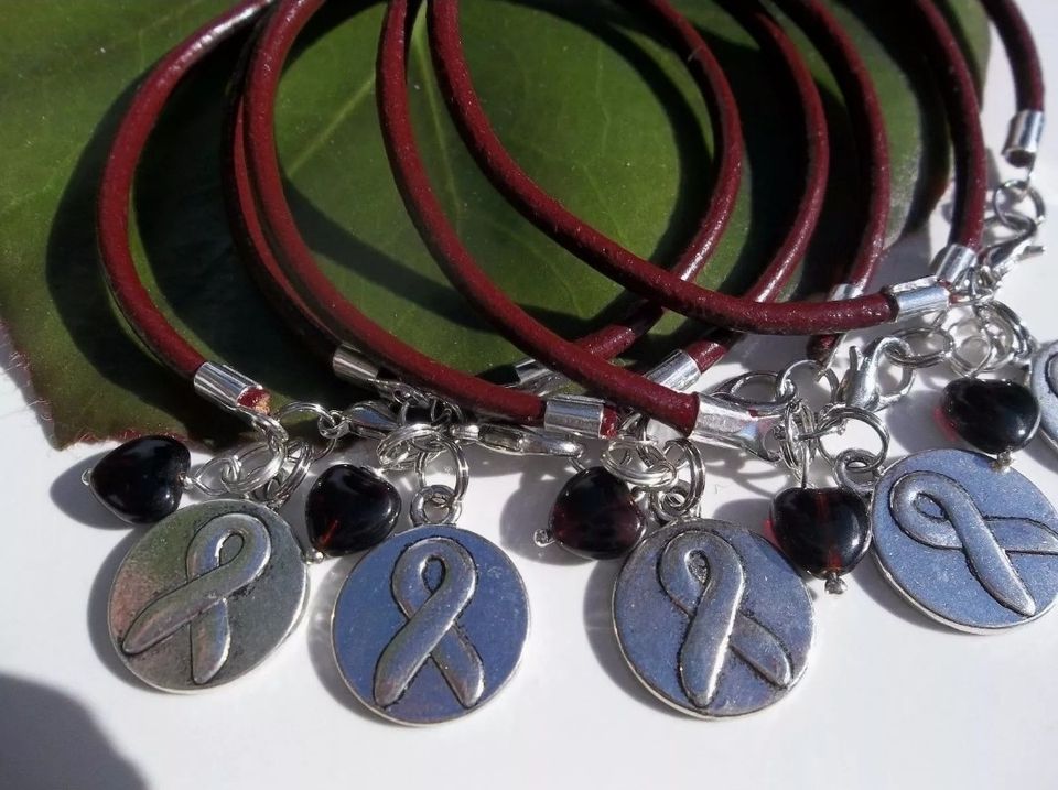 Burgundy Antiphospholipid Syndrome Awareness Hope Bracelet